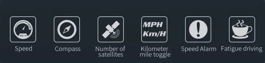 hud head up display mini G4 2 funkce evtech_cz